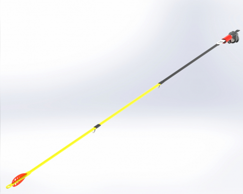 Сторожок "Whisker Pro Сolor Yellow NEXT" 2 35/0,4