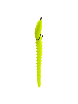 Поролоновая рыбка "3D Worm"  14 WYellow Fluo