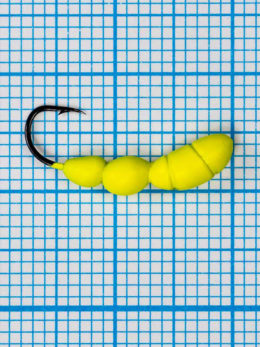 Мормышка Лесной Муравей (Formica RUFA) 1,0/12, желтый Fluo +