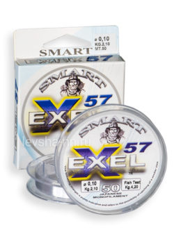 653-14 Леска монофильная Maver Smart EXEL 57 50 mt 0,14mm